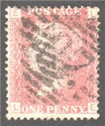 Great Britain Scott 33 Used Plate 95 - LE